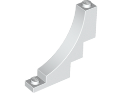 Arch 1 x 5 x 4 Inverted, White (30099 / 6035041 / 6210689)