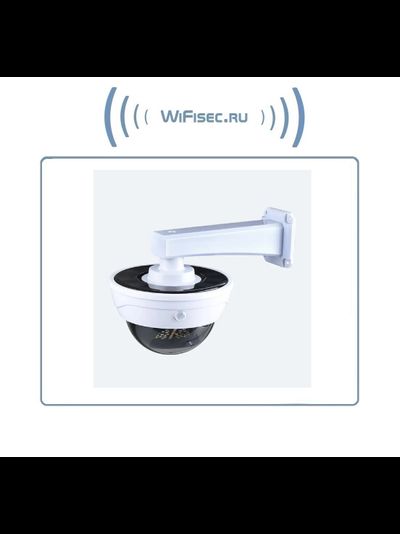 DE/SK6 Муляж уличной купольной видеокамеры + светильник. Встроенный аккумулятор + солнечная панель. + пульт управления.
