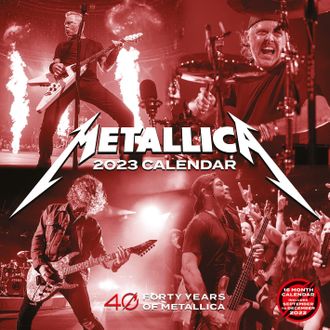 Metallica Official Календарь 2023, Перекидные календари в Москве, Intpressshop