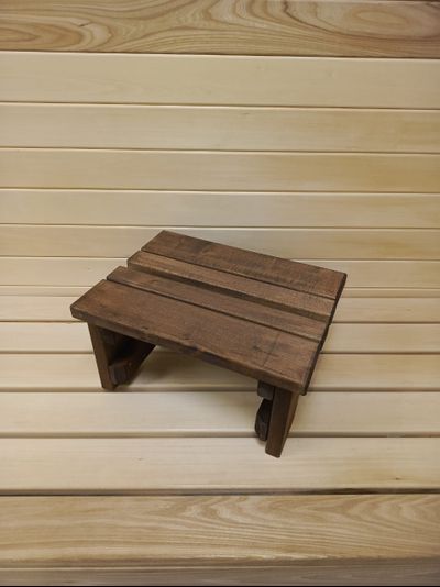 Табурет "НАДЕЖНЫЙ" тонированный (ВЕНГЕ), с покрытием