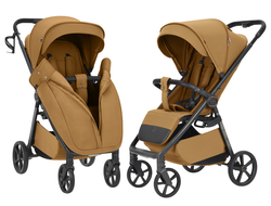Коляска прогулочная Carrello Bravo Carbon CRL-5530 Ginger Beige