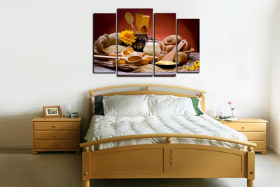 Модульная картина "Домашний вкус"