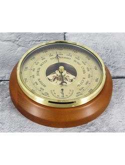 Барометр Утес БТКСН-16 шлифованное золото