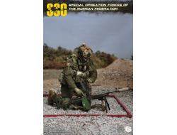 ПРЕДЗАКАЗ - Пулеметчик ССО РФ - Коллекционная ФИГУРКА 1/6 scale Special Operation Forces of The Russian Federation (SSO) (26075B) - Easy&Simple ?ЦЕНА: 26300 РУБ.?