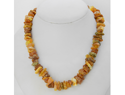 Лечебные бусы из крупного янтаря 01812