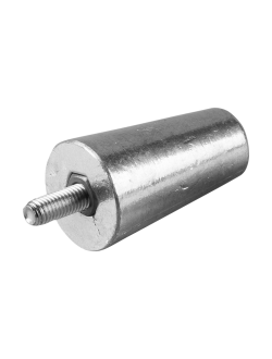 Цинковый анод Tecnoseal 02525 Ø33x78x22мм конический для двигателей Hamilton Jet HJ274, HJ322, HJ362