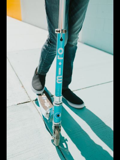 Самокат Micro Sprite Аква LED