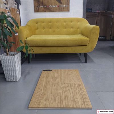 Паркетная доска Stockl B:hard 283 Дуб Стиль Кальцит 18663 283 мм 1-полосная с фаской лак замок 5G толщина 11 мм 2.49 м2