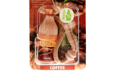 Ароматизатор "FRESH WAY", серия VICTORY WOOD, кофе, бутылочка в блистере, 5 мл
