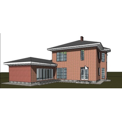 Двухэтажный дом с четырьмя спальнями 367м² (S26)