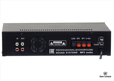 Изображение разъемов на микшере SVS Audiotechnik STA-60