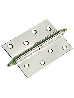 Петля MORELLI стальная разъемная с короной MS 100X70X2.5 L PC Цвет - Хром