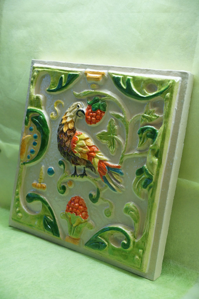 Весеннее равноденствие (фасадный изразец)