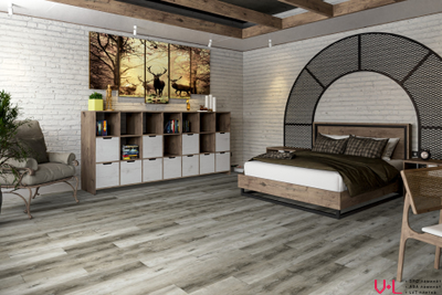 SPC ламинат Damy Floor Family Дуб Рустикальный Серый / Rustic Gray Oak TCM369-28