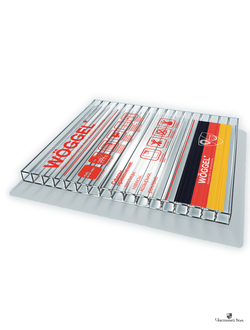 Сотовый поликарбонат Карбогласс Кристалл 4 мм