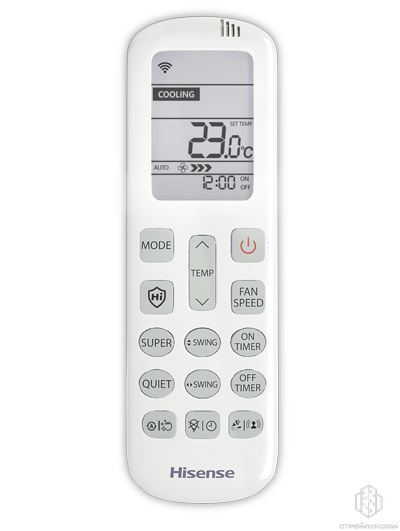 Инверторные сплит-системы серии ZOOM DC Inverter 2023 AS-07UW4RYRKB00