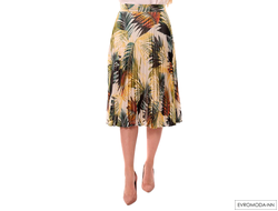 Юбка плиссе из вискозного шелка Pretty One 7414