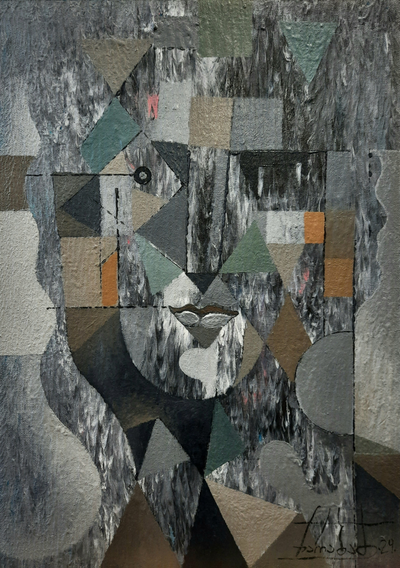 Сквозь время и пространство. Диптих. 2024. Холст, масло. 70х100 см.