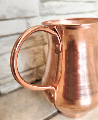 Кружка медная 450 мл Россия All-Copper арт.121