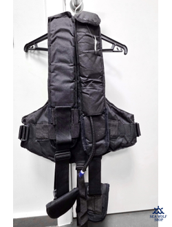 Жилет грузовой Rafsong с поддувом и карманами, б/у