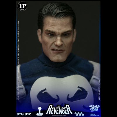 Каратель (The Punisher Arcade 1993) - КОЛЛЕКЦИОННАЯ ФИГУРКА 1/12 THE REVENGER ARCADE VIDEO GAMES SERIES (EKS06) - EKUAZ STUDIO
