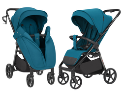 Коляска прогулочная Carrello Bravo Carbon CRL-5530 Marlin Blue
