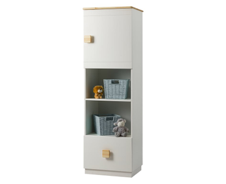 Стеллаж ТК №7 из массива сосны 57 х 45 х 180 см