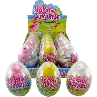 Кидсмания Hoppin Surprise Сюрприз в яйце 15 гр (12 шт)