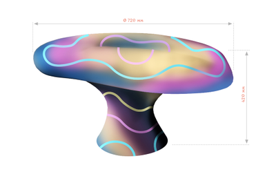 Мягкий игровой элемент «Гриб»
