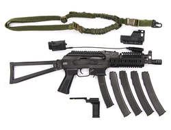 Пистолет-пулемёт ПП-19-01 «Витязь» с обвесом 1/6 (78059) - DAMTOYS