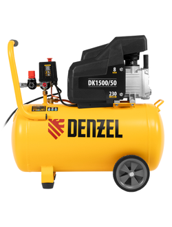 Компрессор воздушный DK1500/50, Х-PRO 1.5 кВт, 230 л/мин, 50 л Denzel