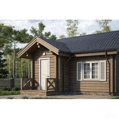 "Приветливая" 30м2 7х5