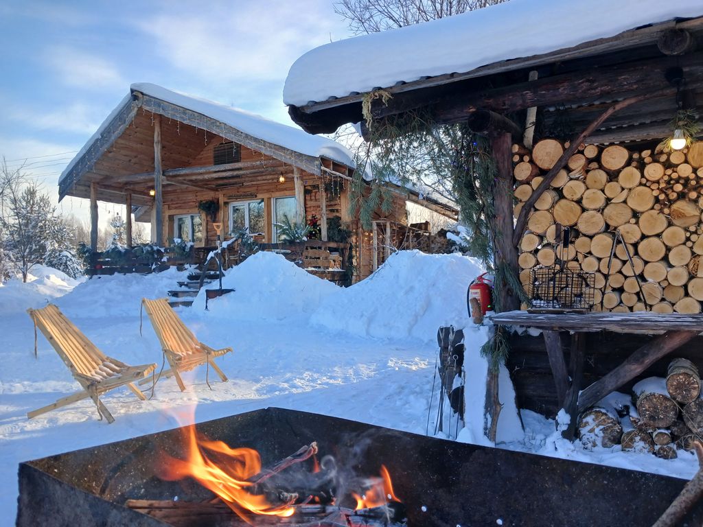 Аренда коттеджа с камином у леса во Владимирской оласти