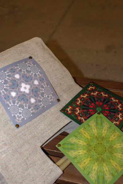 Сумка-шоппер из парусины с бамбуковыми ручками