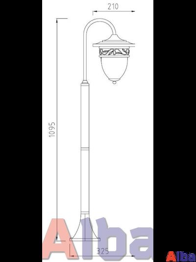 Krakow 87206 Парковый светильник