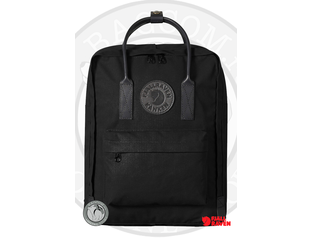 All black fjallraven kanken on sale