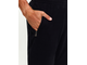 Спортивные брюки мужские, на флисе,  211BM-1179 (черные)