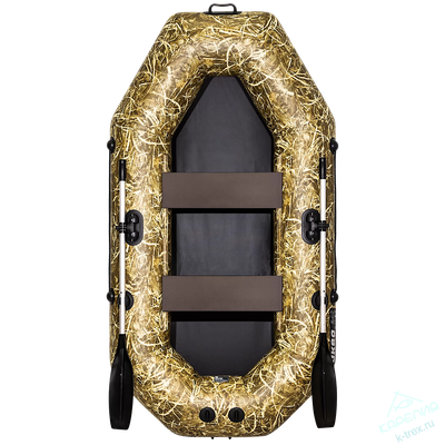 Лодка ПВХ Мастер Лодок Аква Мастер 240 Камуфляж светлый камыш