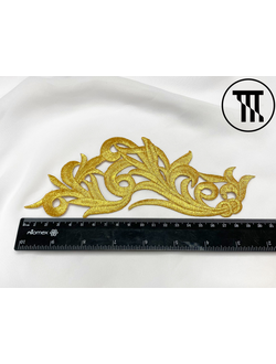 Термоаппликации, цв. Золото 24682 (зеркальные)