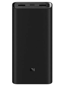 Портативный аккумулятор Xiaomi Mi Power Bank 3 20000mAh 50W PB200SZM Black