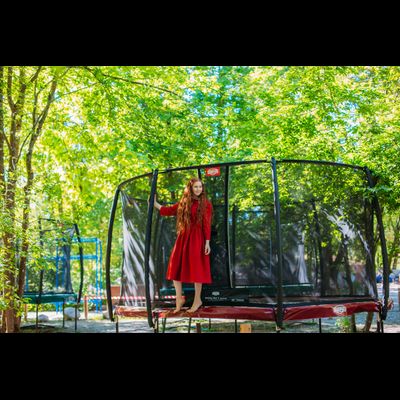 Батут BERG Elite Red 330 + сетка Deluxe