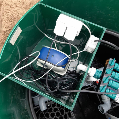 Септик Евролос Про 3 компрессорный отсек