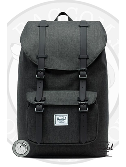 Herschel Little America Mid Volume Black Crosshatch/Black в магазине Bagcom