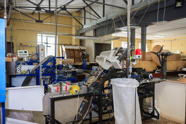 Помещение по производству деревянных ложечек и размешивателей