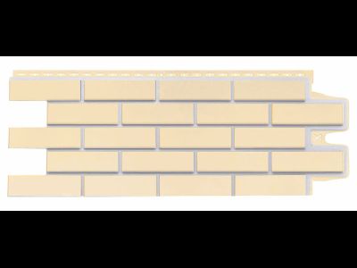 Фасадная панель "Клинкерный кирпич", цвет шампань, серия премиум