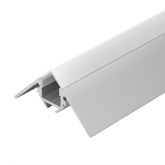 Профиль Arlight ARH-DECORE-S12-EXT-F-2000 ANOD внешний (Алюминий)
