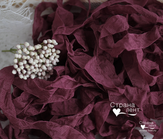 Шебби-лента Красное ранчо от производителя "Страна лент"