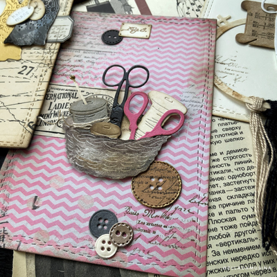 Набор ножей для вырубки "Курсы кройки и шитья"