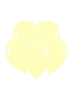 Пастель. Макарунс. Светло желтый. "12" дюймов