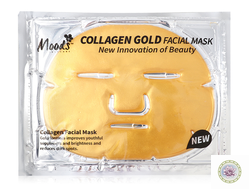 Коллагеновая маска для лица Collagen Gold Facial Mask Mood's